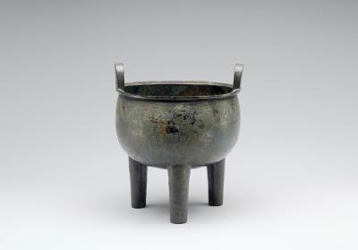 图片[3]-Ding cauldron with whorl and kui-dragon pattern, late Shang to early Western Zhou period, c. 12th-10th century BCE-China Archive